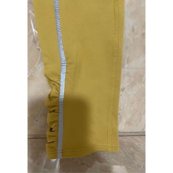 Free People Mustard Leggings Size XS - Picture 2 of 4
